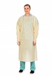 Cardinal Health Isolation Gown SMS Universal Yellow - Case of 100 each Cardinal Health Isolation Gown SMS Universal Yellow - Case of 100 each